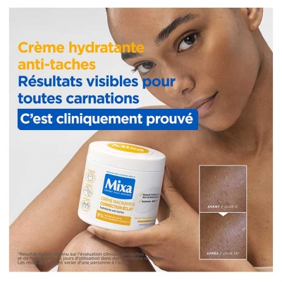 Mixa Crème Hydratante Niacinamide Correction Éclat 400 ml