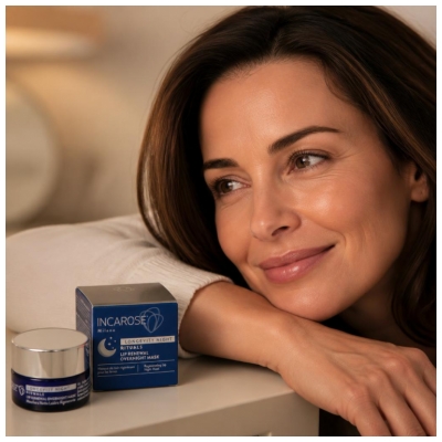 Incarose Longevity Night Rituals Masque de Nuit Régénérant pour les Lèvres 15 ml