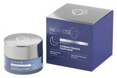 Incarose Longevity Night Rituals Masque de Nuit Raffermissant 50 ml