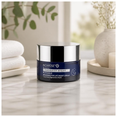 Incarose Longevity Night Rituals Crème de Nuit Régénérante et Liftante 50 ml