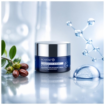 Incarose Longevity Night Rituals Crème de Nuit Régénérante et Liftante 50 ml