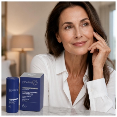 Incarose Longevity Night Booster Stick de Nuit au Rétinol 14 g