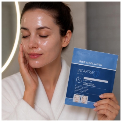 Incarose Longevity Night Booster Masque Hydrogel Nourrissant 34 g