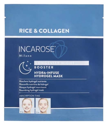 Incarose Longevity Night Booster Masque Hydrogel Nourrissant 34 g