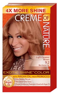Creme of Nature Permanent Color Kit N°9.2 Caramel Brown