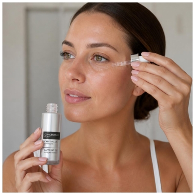 Incarose Pure Solutions Caféins 2% Fluide Actif Concentré Tonifiant Yeux 15 ml