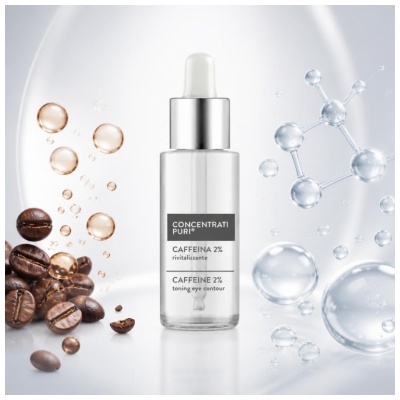 Incarose Pure Solutions Caféins 2% Fluide Actif Concentré Tonifiant Yeux 15 ml