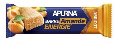 Apurna Énergie ploščica z mandlji 25 g - Okusi: Marelica