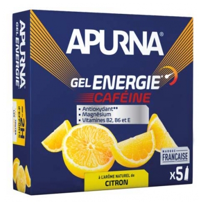 Apurna Energy Gel Caffeine 5 X 35 g