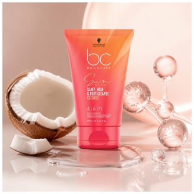 Schwarzkopf Bonacure Sun Protect Hair, Scalp & Body Cleansing Gel 100 ml