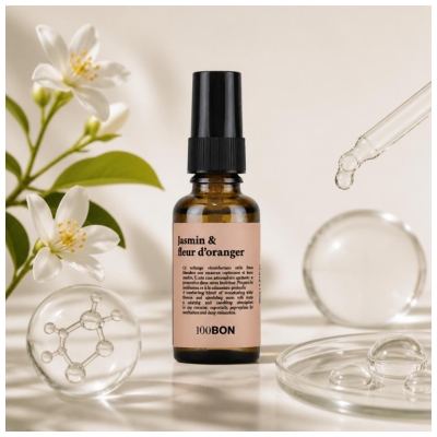 100BON Rustgevende Huisparfum Jasmijn & Oranjebloesem 30 ml