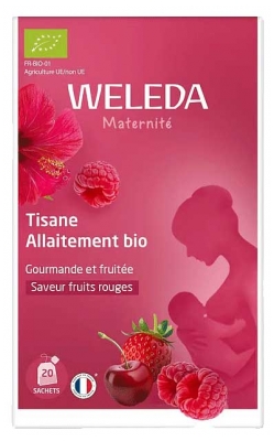 Weleda Maternité Amningste Röda Frukter och Hallon Ekologisk 20 Påsar