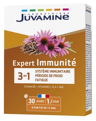 Juvamine Expert Immunité 3en1 30 Comprimés