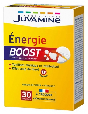 Juvamine Énergie Boost 30 tablete masticabile