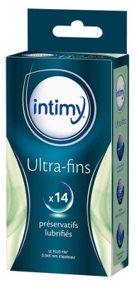 Intimy Ultra-Thin 14 Lubricated Condoms