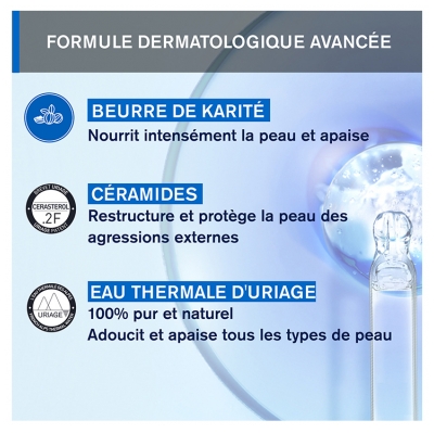 Uriage Xémose C8+ Syndet Nettoyant Doux 200 ml