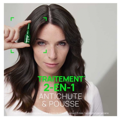 René Furterer Triphasic Reactional Traitement 2en1 Antichute & Pousse 12 Ampoules
