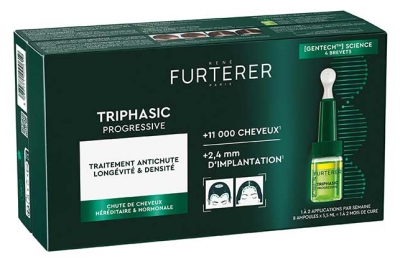 René Furterer Triphasic Progressive Hair Loss Treatment 8 x 5,5 ml