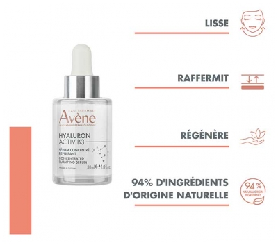 Avène Hyaluron Activ B3 Sérum Concentré Repulpant 30 ml