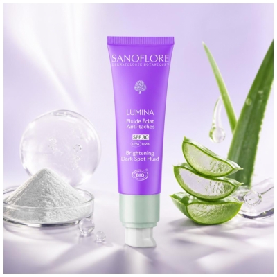 Sanoflore Lumina Fluide Éclat Anti-Taches SPF30 Bio 40 ml