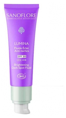 Sanoflore Lumina Fluide Éclat Anti-Taches SPF30 Bio 40 ml