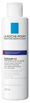 La Roche-Posay Kerium DS Shampoing Traitant Antipelliculaire Purifiant Intensif 200 ml