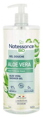 Natessance Gel Douche Aloe Vera Bio 1 L