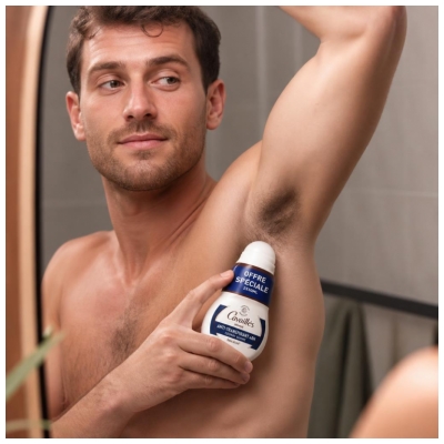 Rogé Cavaillès Absorb+ 48H Man Anti-transpirant Roll-On Set van 2 x 50 ml