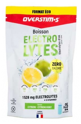 Overstims Bevanda Elettroliti Limone - Lime 200 g