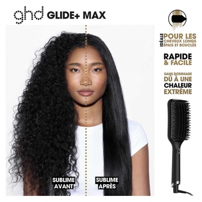 ghd Glide + Max Brosse Chauffante Lissante