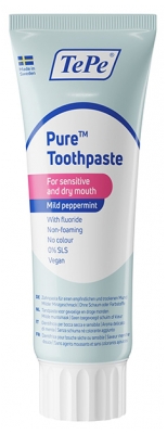 TePe Dentifricio Puro Alla Menta Secca e Sensibile 75 ml