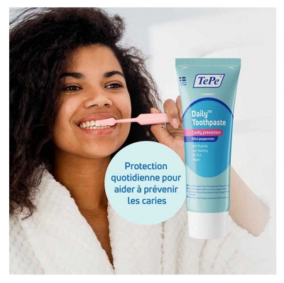 TePe Daily Dentifrice Quotidien Menthe Douce 75 ml