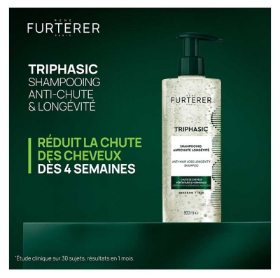 René Furterer Triphasic Shampoing Antichute Longévité 500 ml
