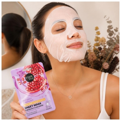 Organic Shop Morning Shot Anti-Flecken & Glow Tuchmaske