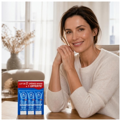 Laino Crème Voor Droge tot Beschadigde Handen Set van 3 x 50 ml met 50 ml Gratis