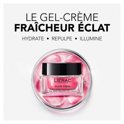 Lierac Glow Fresh Le Gel-Crème Fraîcheur Éclat Recharge 50 ml