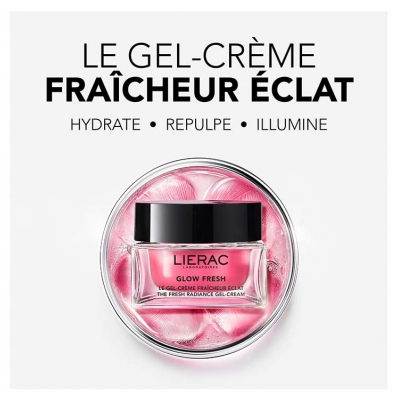 Lierac Glow Fresh Le Gel-Crème Fraîcheur Éclat 50 ml