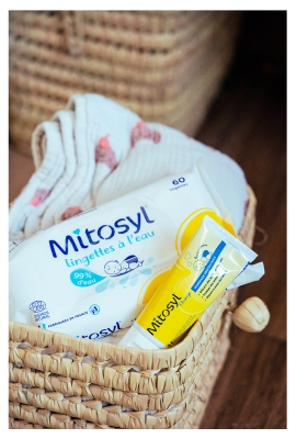 Mitosyl Lingettes à l'Eau 60 Lingettes
