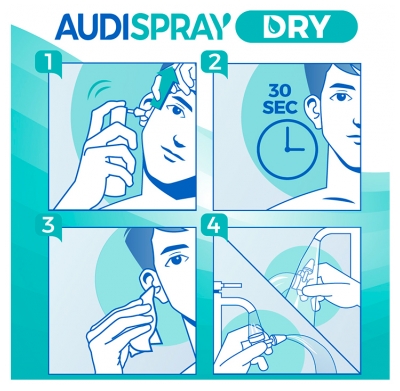 Audispray Dry Spray Asséchant 30 ml