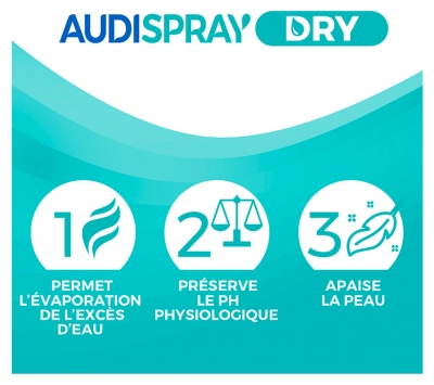 Audispray Dry Spray Asséchant 30 ml