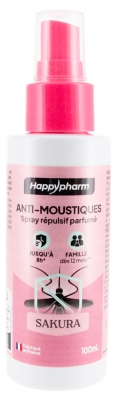 Mouspic Happypharm Parfymerad Myggspray 100 ml - Doft: Sakura