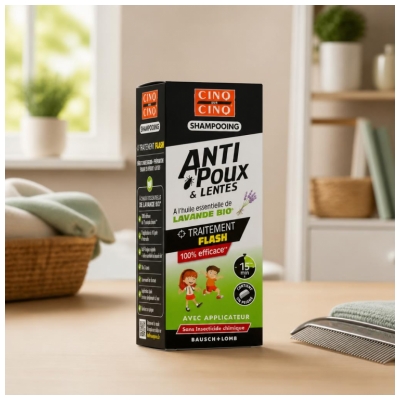 Cinq sur Cinq Szampon na wszy i gnidy 100 ml