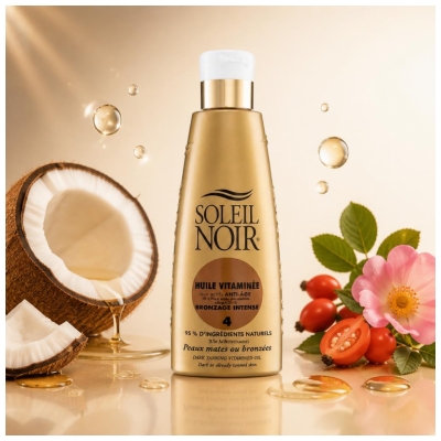 Soleil Noir Vitamined Oil Intense Tanning 4 150ml