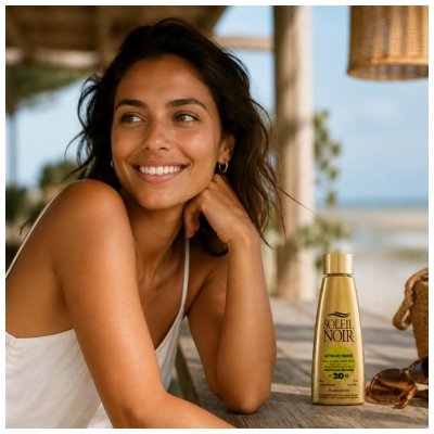 Lapte de Soare Vitamine Soleil Noir Protecție Medie SPF20 150 ml