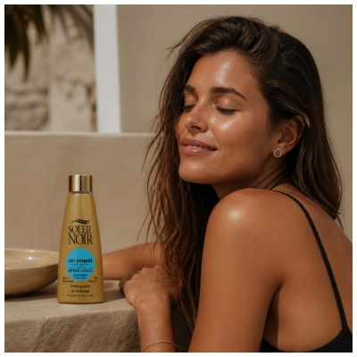 Soleil Noir Lait Vitaminé Après-Soleil Prolongateur de Bronzage 150 ml