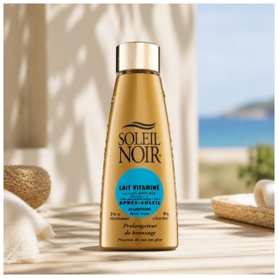 Soleil Noir Lait Vitaminé Après-Soleil Prolongateur de Bronzage 150 ml