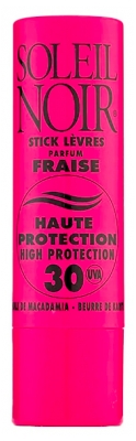 Soleil Noir Stick Lèvres Fraise SPF30 4 g