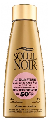 Soleil Noir Very High Protection Vitaminised Sun Milk SPF50+ 150ml