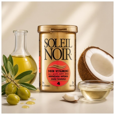 Soleil Noir Soin Vitaminé Bronzage Intense 4 20 ml