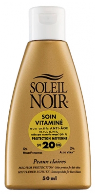 Soleil Noir Soin Vitaminé SPF20 50 ml